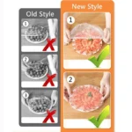 50 Pieces Disposable Food Cover Plastic Wrap Food Grade Fruit And Vegetable Plastic Bags Elastic Plastic Bags Kitchen Organizer - Image 3