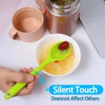 For Better Life 1Pc Soft Silicone Spoon Stirring Long Handle Tableware Cooking Utensils Ladle Kitchen Accessories - Image 5