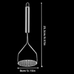 Kitchen Gadget Creative Mud Press Masher Puree Juice Maker Stainless Steel Potatoes Crusher Pusher Fruit Tools Cocina Cozinha - Image 6