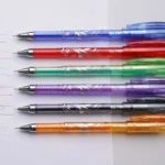 Erasable Pen 0.5mm Set 6 Color Ink Gel Pen Erasable Refill Rod Washable Handle School&Office Writing Stationery Gel Ink Pen - Image 4