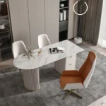 Modern Room Computer Furniture Tables Offices Design Shelves Auxiliary Bureaux Motion Desk Office Table Economic Desks Home Work - Image 3