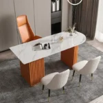 Modern Room Computer Furniture Tables Offices Design Shelves Auxiliary Bureaux Motion Desk Office Table Economic Desks Home Work - Image 4