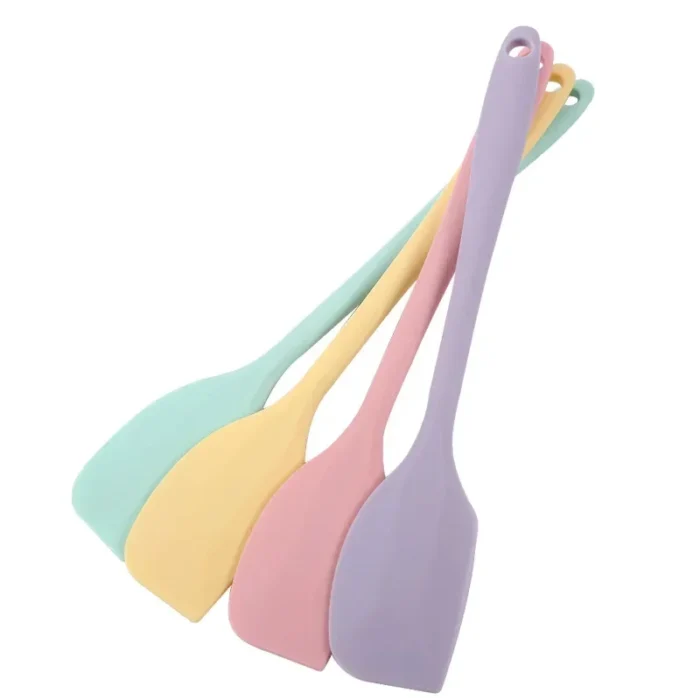 Heat-Resistant Silicone Spatula: Versatile Non-Stick Kitchen Tool for Cooking, Baking, and Stirring - Food Grade, Easy to Clean - Image 1