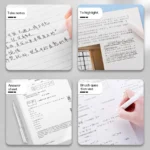 5 pcs gel pen ins smooth press quick-drying 0.5mm black pen ballpoint pens school supplies stationery - Image 3