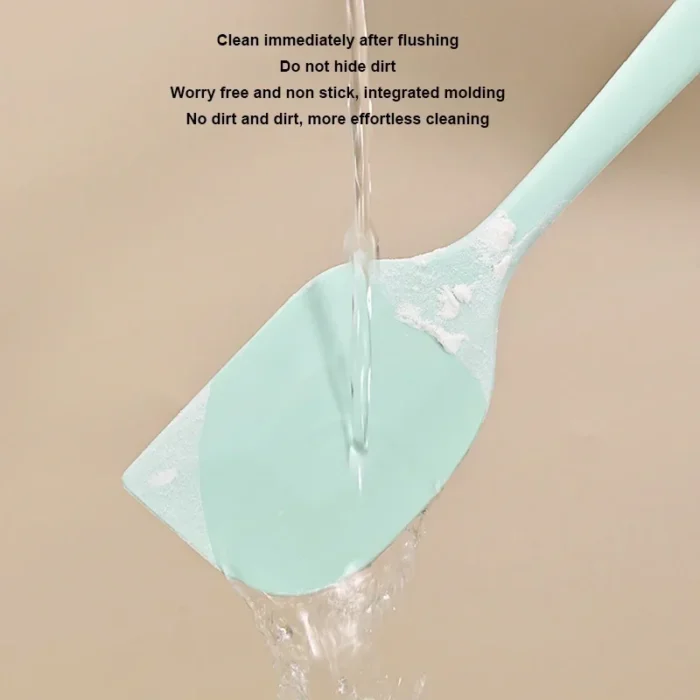 Heat-Resistant Silicone Spatula: Versatile Non-Stick Kitchen Tool for Cooking, Baking, and Stirring - Food Grade, Easy to Clean - Image 4