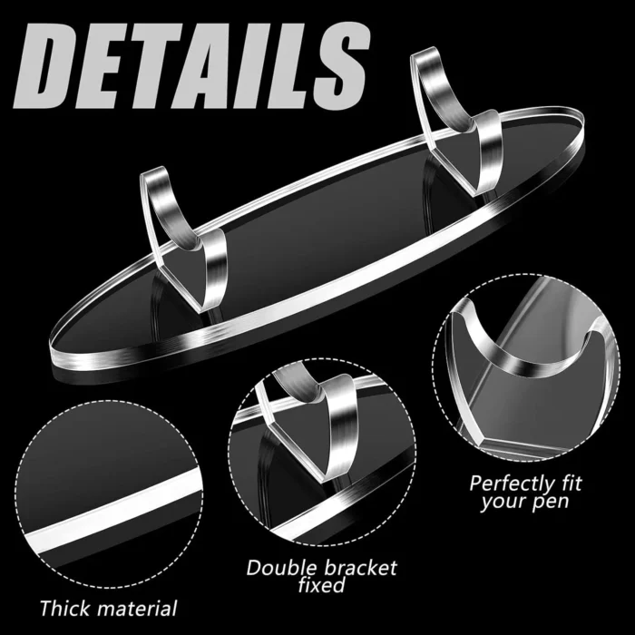 Acrylic Pen Holder Display Stand Pencil Display Holder Fountain Pen Ballpoint Pen Display Rack For Home School Office - Image 3
