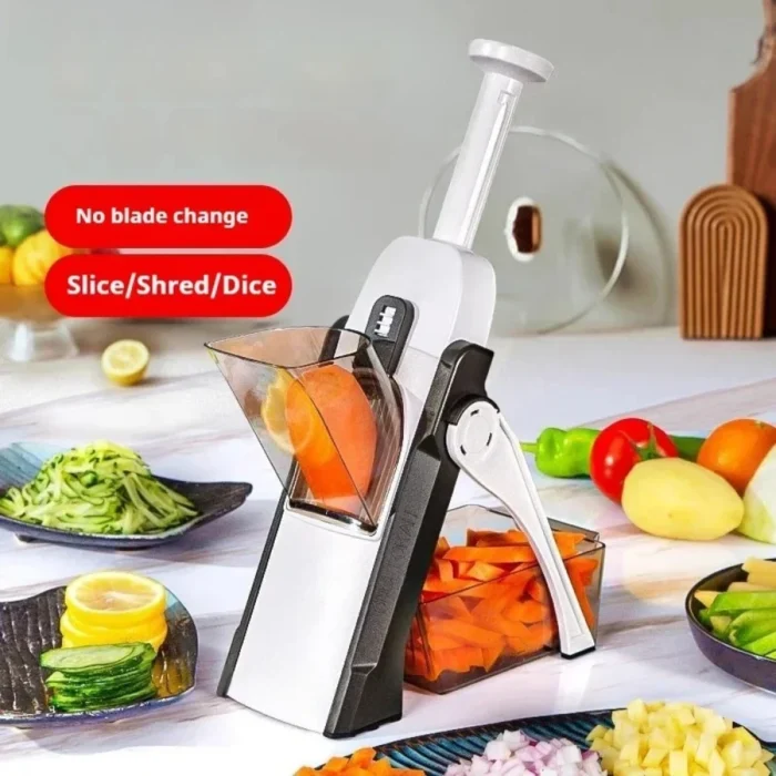 Manual Slicer Vegetable Cutter Vegetable Fruit Food Chopper Cutter Multifunction Adjustable Kitchen Accessories Home Gadgets - Image 1