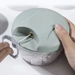 500/900ML Manual Meat Mincer Garlic Chopper Hand Pull Press Crusher Vegetable Grinder Chili Onion Cutter Kitchen Cooking Tools - Image 3