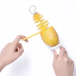 Spiral Potato Cutter Twisted Slice Potato Tower Whirlwind Potato Cut Diy Creative Fruit And Vegetable Spiral Slicer For Kitchen - Image 2