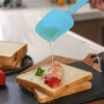 21cm silicone spatula Cream spatula High temperature resistant non-stick spoon Kitchen baking accessories and tools - Image 4