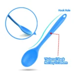 For Better Life 1Pc Soft Silicone Spoon Stirring Long Handle Tableware Cooking Utensils Ladle Kitchen Accessories - Image 2