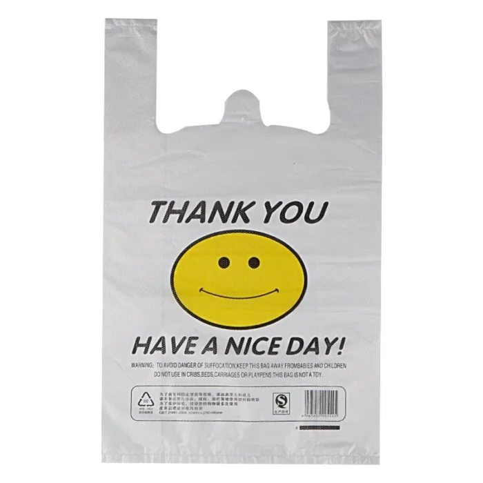 50 Pcs Plastic Bag 3 Sizes Food Storage Bags with Handle supermarket Grocery Shopping Useful Shopping Bag Kitchen Storage Basket - Image 5