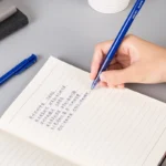 10/60Pcs Deli 0.7mm Ballpoint Pens Fine Tip Smooth Writing for Office School Home Work Blue Black Ink Long Lasting Comfort Grip - Image 3