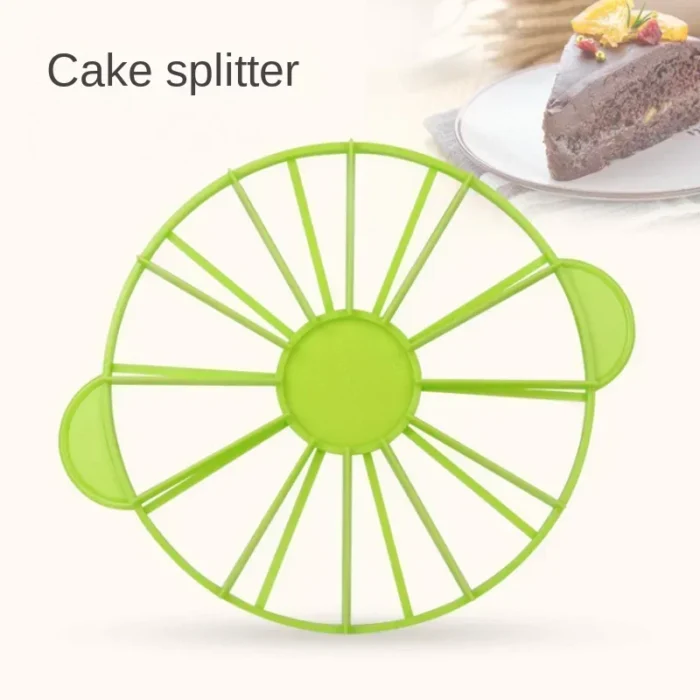 1Pcs Slices Cake Equal Portion Cutter Round Bread Cake Mousse Divider Slice Marker Baking For Household Kitchen Utensils Tools - Image 1