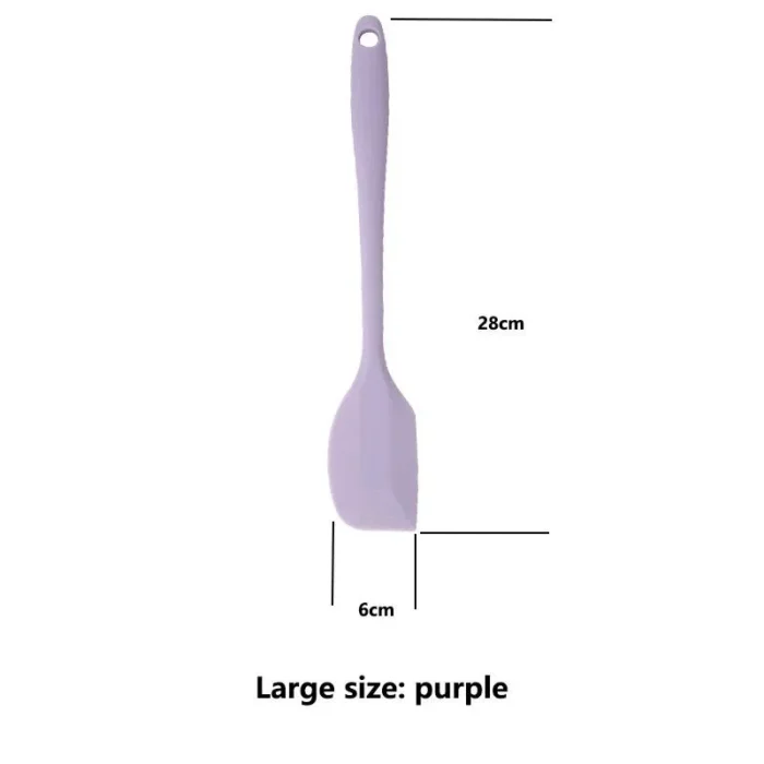 Heat-Resistant Silicone Spatula: Versatile Non-Stick Kitchen Tool for Cooking, Baking, and Stirring - Food Grade, Easy to Clean - Image 5